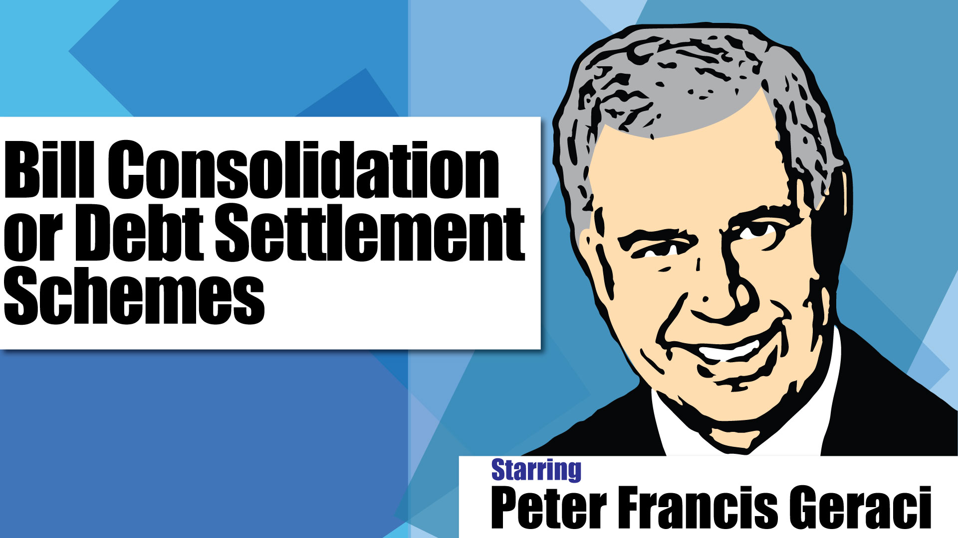 Chicago Bankruptcy Attorney Peter Francis Geraci and Geraci Law Video  infotapes.